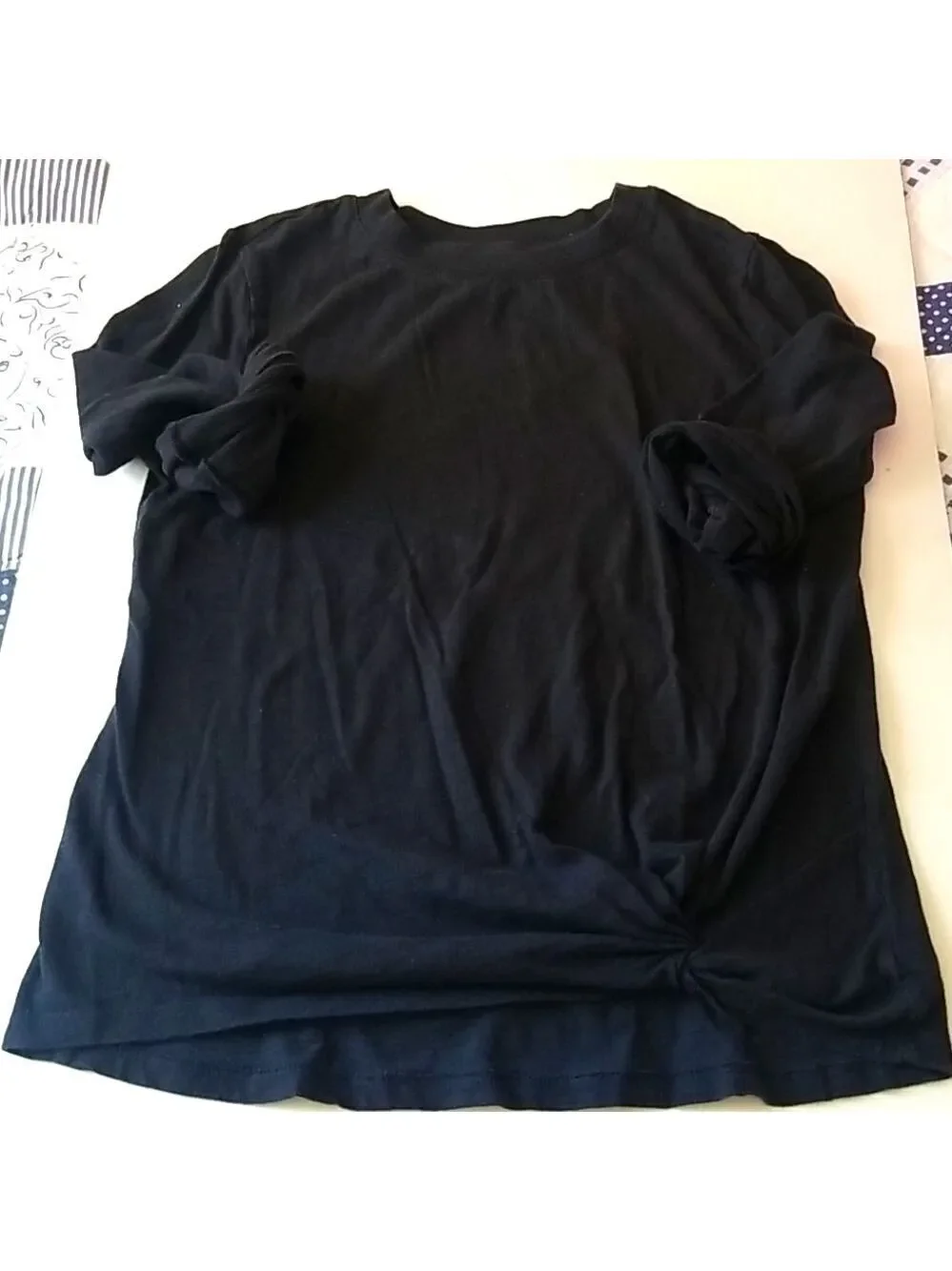 GAP Kids Long Sleeve Twist Knot Tee XL
